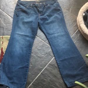 The Flirt Gap midrise jeans